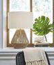 Signature Design by Ashley® Clayman Natural/Brown Table Lamp-3