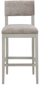 Fairfield® Customizable Entree Dining Silas Bar Stool with Sheer Dove Finish-1
