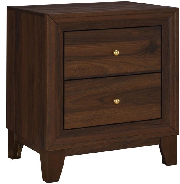 Coaster® Welsley 4-Piece Walnut Queen Bedroom Set-2