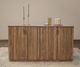 International Furniture Direct Mezquite Guamuchil Brown Console-1
