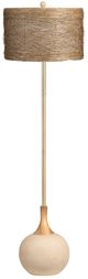 Crestview Collection Kenya Tan Floor Lamp-0