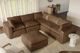 TOV Furniture Cali Brown Ottoman-1
