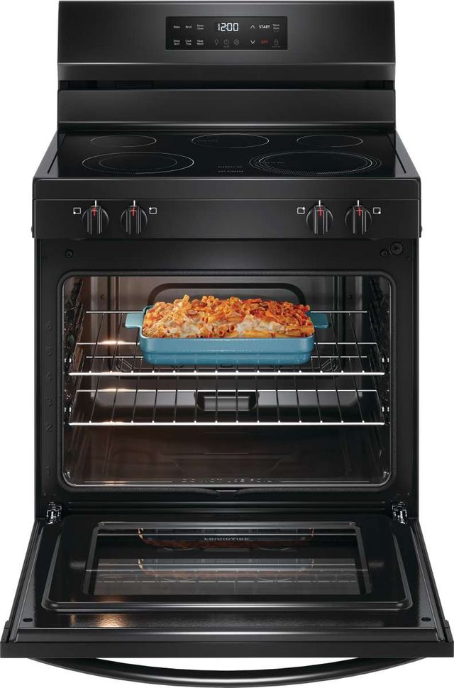 Frigidaire® 30" Black Freestanding Electric Range-3