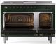 Ilve® Nostalgie II Series 48" Emerald Green Pro Style Dual Fuel Range-1