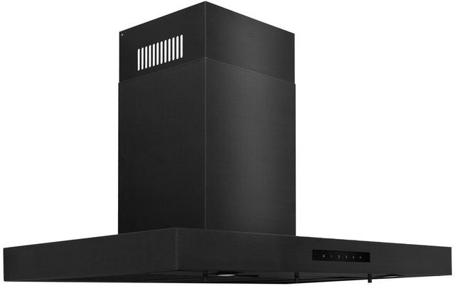 ZLINE 36" Black Stainless Steel Convertible Vent Wall Mounted Range Hood-3