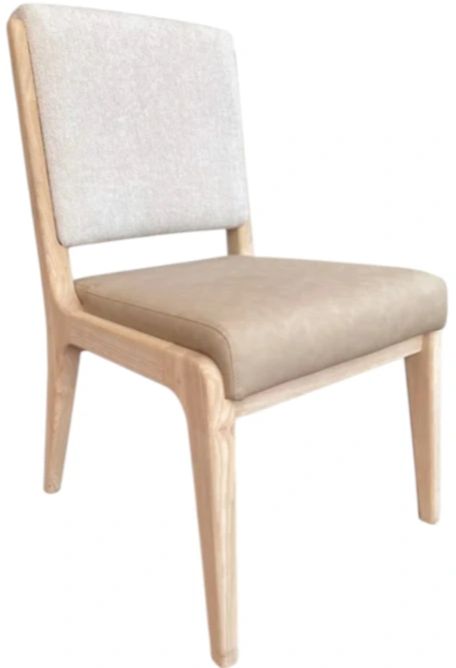 Modus Furniture Zinnia Buttermilk/Dune Dining Side Chair-0