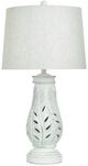 Stylecraft Old White Distress Table Lamp-0