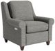 Bassett® Furniture Customizable Magnificent Motion Roll Arm Power Wall Recliner-0