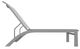Telescope Casual Kendall Abalone/Graphite Aluminum/Fabric Outdoor Sling Stacking Armless Lay-Flat Chaise-2