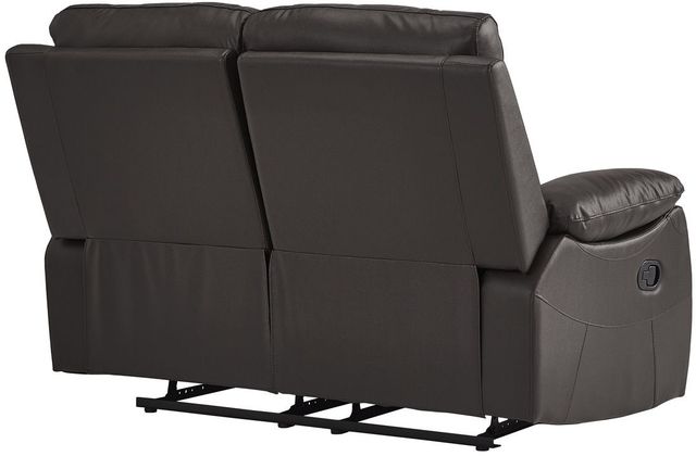 Homelegance® Dawson Brown Double Manual Reclining Loveseat-3