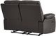 Homelegance® Dawson Brown Double Manual Reclining Loveseat-3