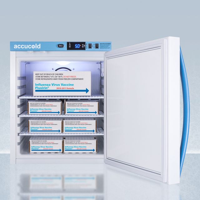 Accucold® by Summit® 18" 1.0 Cu. Ft. White Compact Refrigerator-3