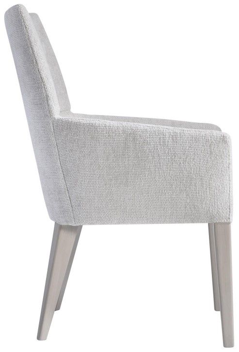 Bernhardt Stratum Mist/White Arm Chair-2