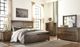 Signature Design by Ashley® Lakeleigh 5-Piece Brown King Panel Bed Set-5