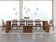 Transformer Table Transformer American Walnut 8pc Extendable Dining Group-0