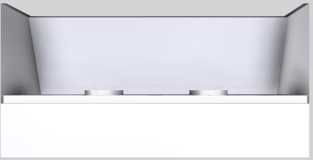 Vent-A-Hood® 60" Wall Mounted Range Hood-White-1
