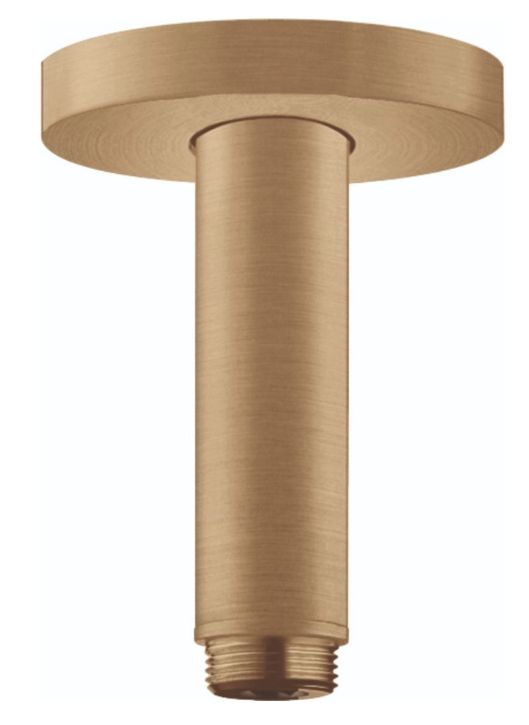 Hansgrohe Raindance E Brushed Bronze Extension Pipe for Ceiling Mount-0