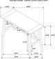 Coaster® Fabian Light Brown Writing desk-2