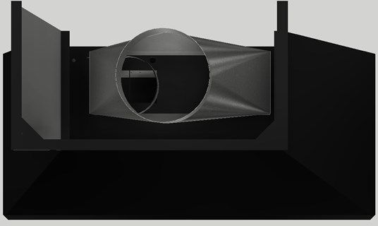 Vent-A-Hood® Premier Magic Lung® 66" Black Carbide Wall Mounted Range Hood-3