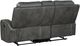 Coaster® Raelynn 2-Piece Gray Manual Reclining Seating Set-4