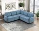Homelegance® Garren 5-Piece Blue Modular Sectional with Storage-1