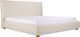 Moe's Home Collection Luzon Wheat Queen Bed-4