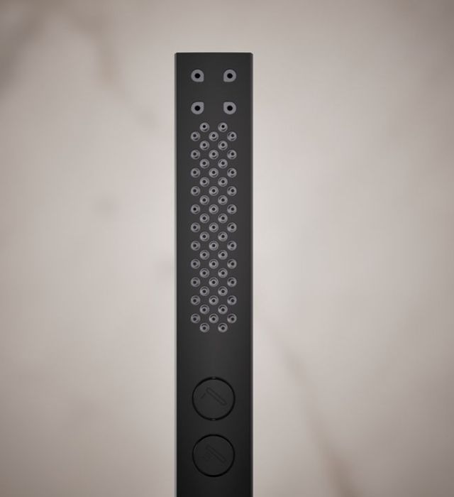 KOHLER® Shift®+ Matte Black 1.75 GPM Square 2-Function Handshower-4