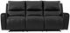 Signature Design by Ashley® Glossmore Black Manual Reclining Sofa-2
