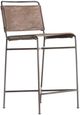 Four Hands Wharton Distressed Brown Counter Stool-0