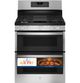 GE® 30" Stainless Steel Freestanding Gas Range-3