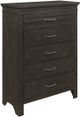 Mazin Furniture Blaire Farm Charcoal Gray Chest-1