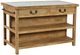 Dovetail Furniture Belding Medium Brown Natural Kitchen Island-0