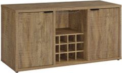 Coaster® Jamestown Brown 2-Door Dining Sideboard Buffet with Wine Storage 