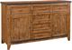 Horizon Home® Urban Rustic Brown Server-0