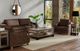 International Furniture Direct Olimpia Dark Brown Chair-1