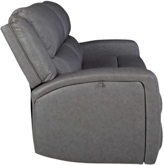 Benchcraft® Brixworth Slate Manual Reclining Sofa-2