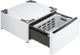 LG 27" W x 14" H White Pedestal Storage Drawer-3