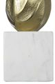 A & B Home Gold/White Diamond Stem Hurricane Candle Holder-4
