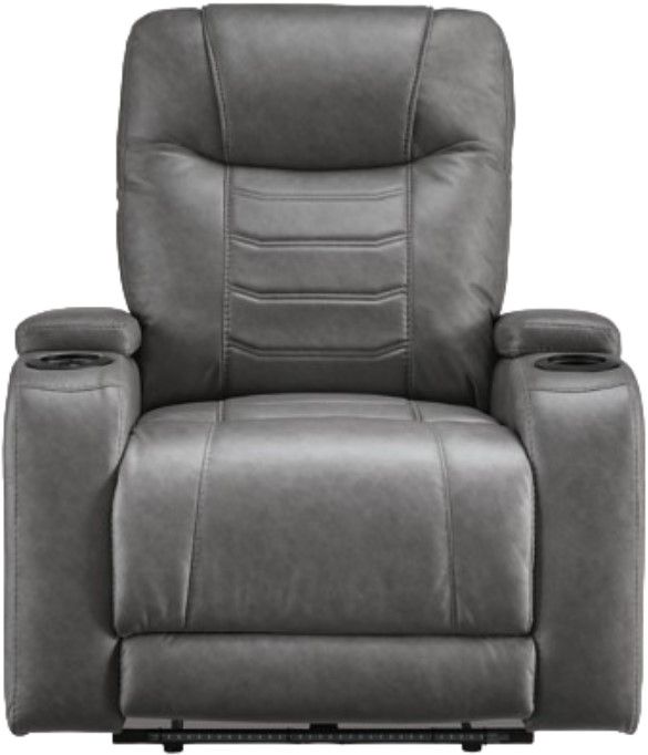 Signature Design by Ashley® Schooner Rocks Slate Power Recliner-1