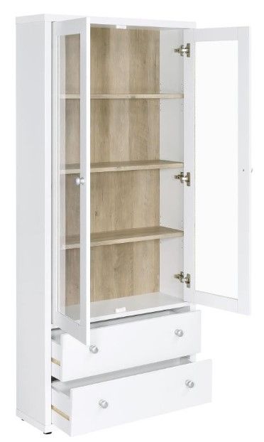Coaster® Hawthorne White 2-Door Accent Cabinet-2