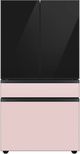 Samsung Bespoke 36" Pink Glass French Door Refrigerator Bottom Panel-5