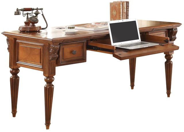 Parker House® Huntington Antique Vintage Pecan Writing Desk-0