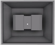 Vent-A-Hood® Designer Series 36" Gunsmoke Island Range Hood-1