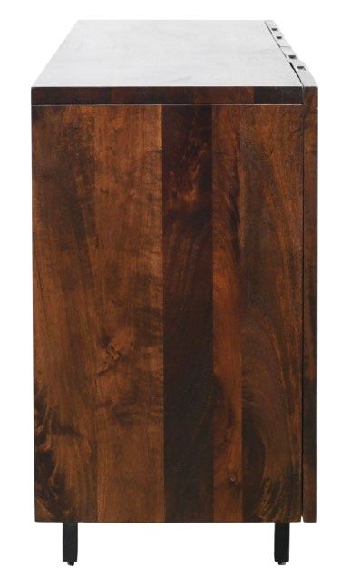Home Trends & Design Riviera Dark Walnut Sideboard-3