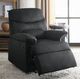ACME Furniture Arcadia Black Manual Recliner-1