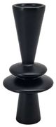 A & B Home Black Abstract Pillar Holder-0