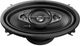 Pioneer A-Series 4"x 6" Black Coaxial Speakers (Pair)-1