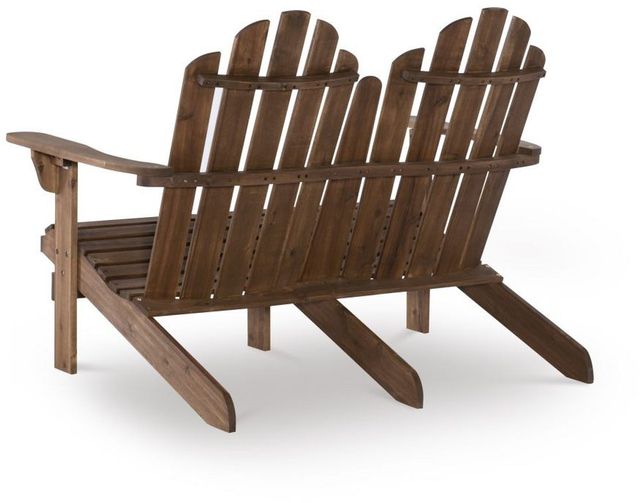 Linon Adirondack Acorn Double Bench-2