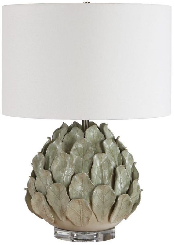 Uttermost® Levlyn Pale Aloe Green Table Lamp-3