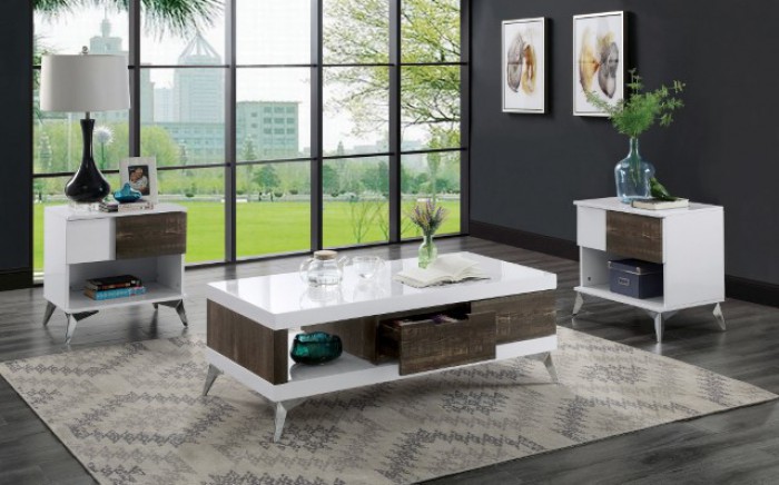 Furniture of America Corinne End Table - Thumbnail 3